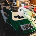 Custom Shop LB-100 with a Clear Forest Green finish1