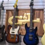 3-Tone Sunburst ASAT Classic 'S' Alnico and Blueburst Superhawk Deluxe Jerry Cantrell Signature model