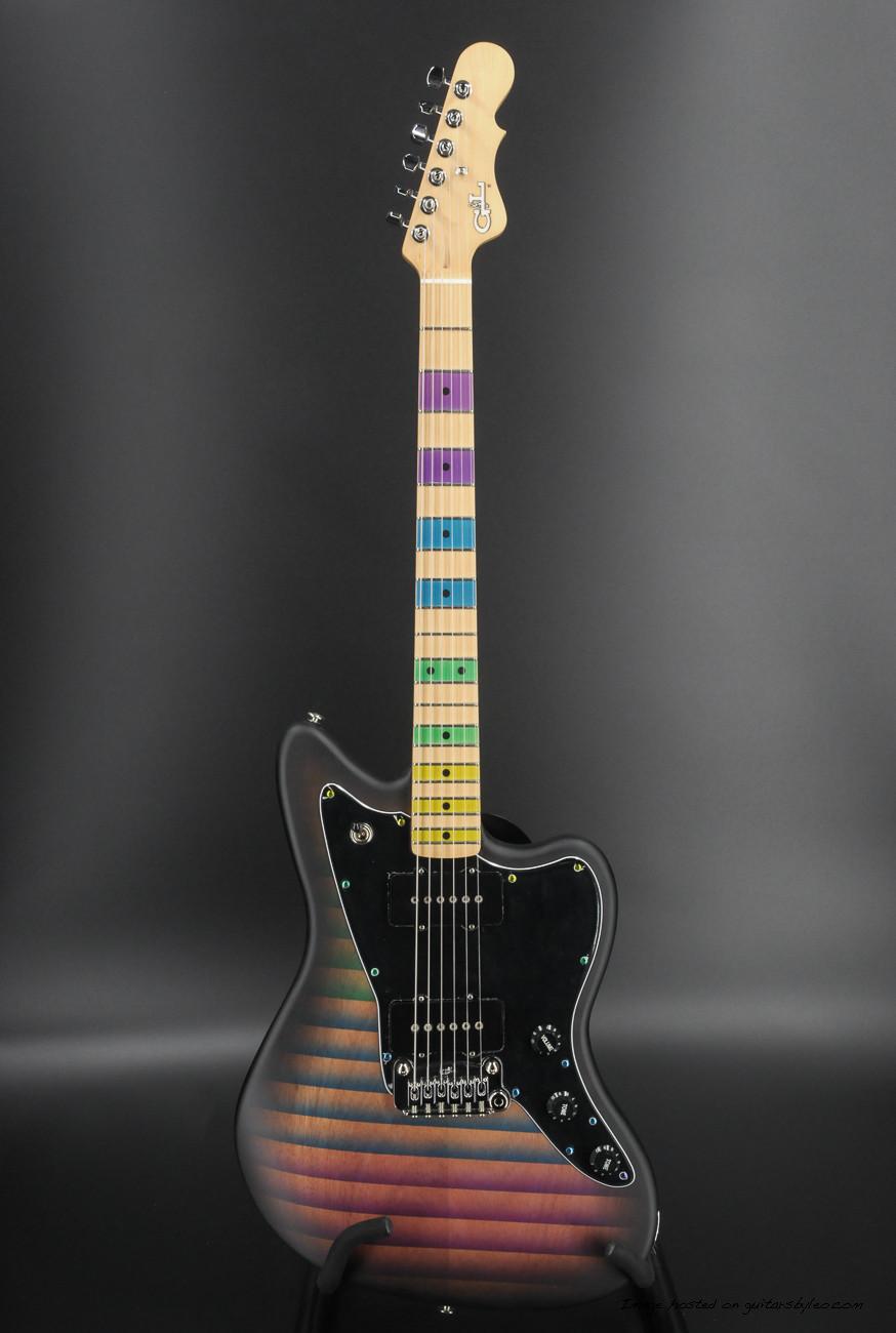 G&L Custom Shop Doheny-Circus Acid Trip - Frost-2