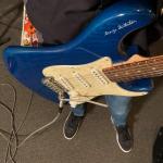 George Fullerton model looking fine in Clear Blue over swamp ash with pearl guard