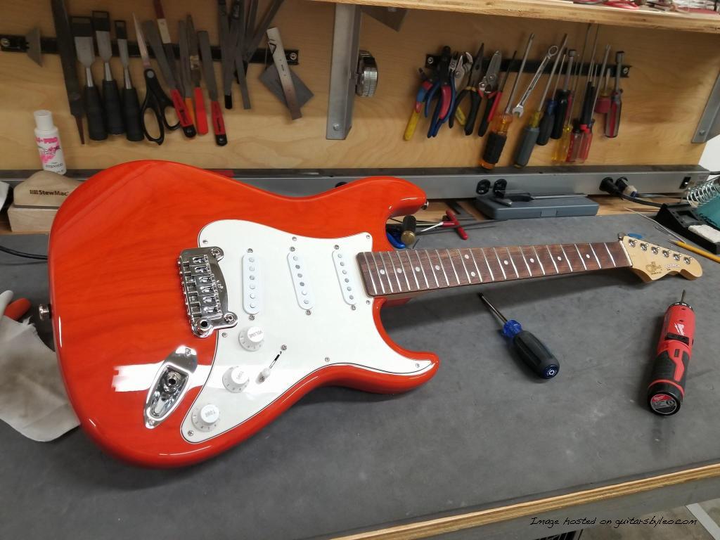 Jake's Custom Shop Legacy neck and body