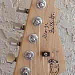 Brad W. Traweek's 1995 George Fullerton Signature headstock closeup