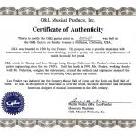 Certificate Of Authenticity