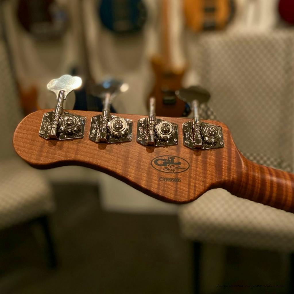 Roasted flame Maple neck. Happy Friday!