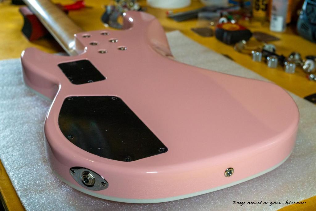 Custom Shop MJ•5 in Shell Pink over Empress10