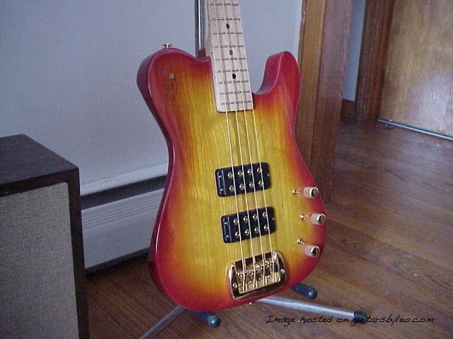 Joe Tompkins' 1991 ASAT Commemorative Bass - body view