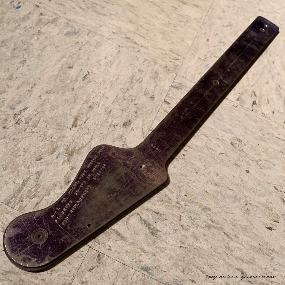 1982 template used to make replacement necks for Fender Strats-3