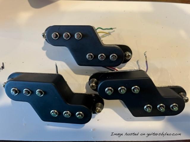 Modified Z Coil pickups reassembled