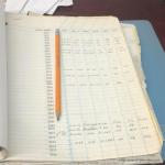 G&L Factory Log Book G009540-G009576