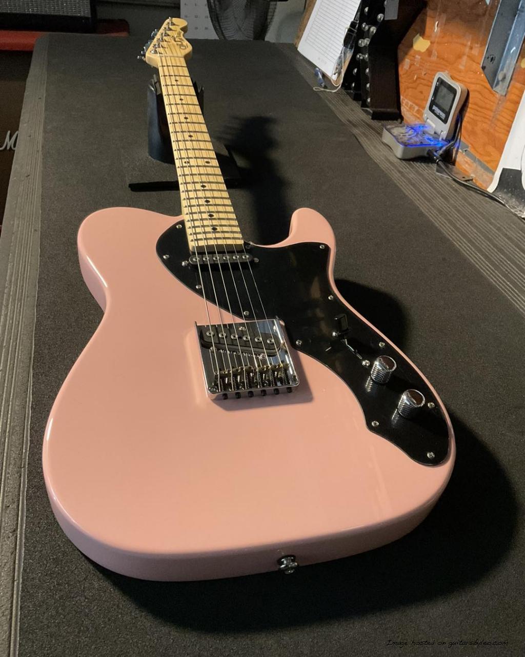 ASAT Classic TL LE in Shell Pink, Built for Murphy's Music in Melville, New York