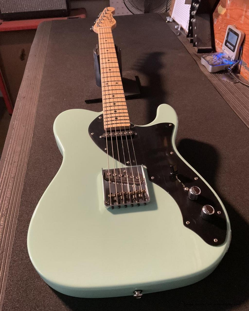 ASAT Classic TL LE in Surf Green, Built for Rocket Music in Blacksburg, Virginia