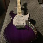 Fullerton Deluxe Skyhawk in Purple Burst over swamp ash