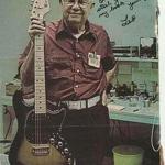 1978 Leo Fender in his lab here at the CLF Research factory