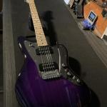 CLF Research Doheny V12 in Purple Burst over swamp ash