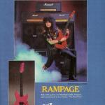 80s Rampage guitar ad with Mark St. John