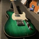 ASAT Classic Bluesboy in Greenburst over swamp ash