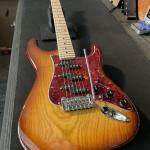 Fullerton Deluxe Comanche in Old School Tobacco Sunburst over swamp ash