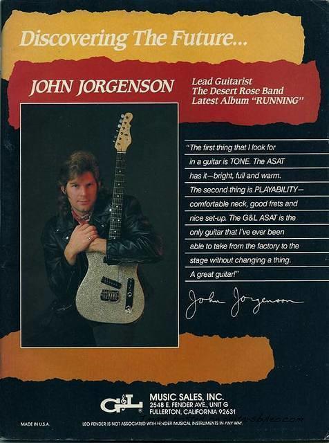 An old friend John Jorgenson