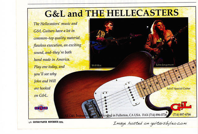 G amp L and The Hellecasters