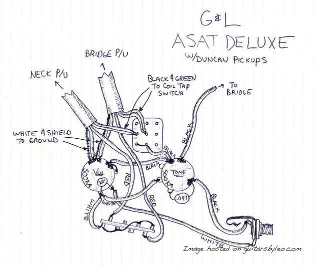 ASAT Deluxe SD wiring diagram