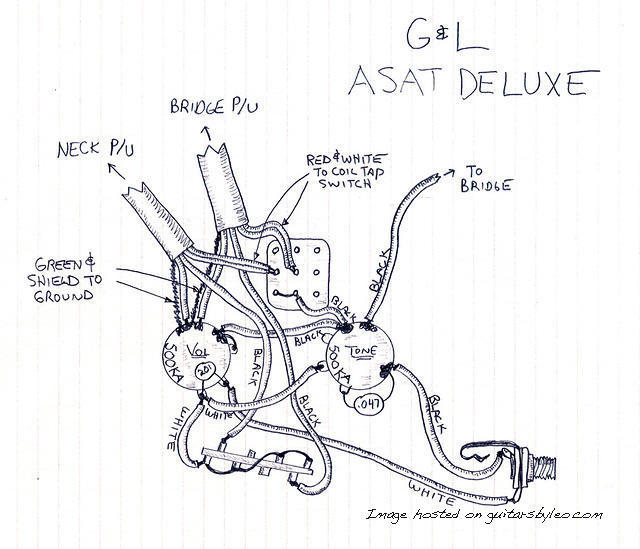 ASAT Deluxe wiring diagram