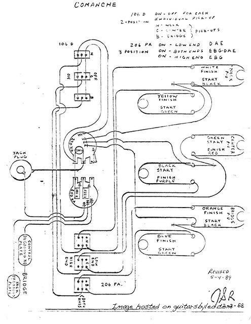 comanche studio 6 schematic