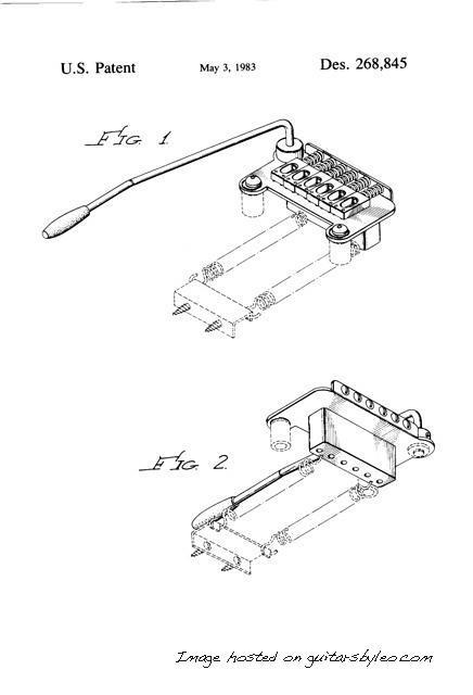 Vibrato bridge for stringed musical inst2