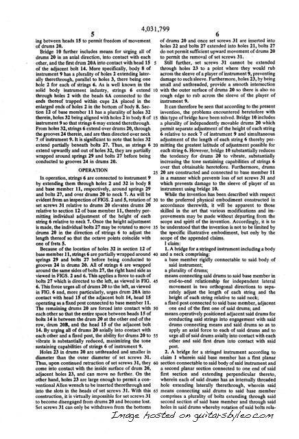 Bridge for stringed instruments 2 6