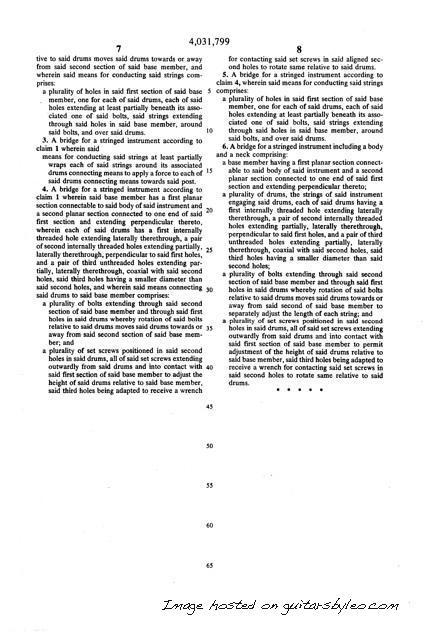 Bridge for stringed instruments 2 7