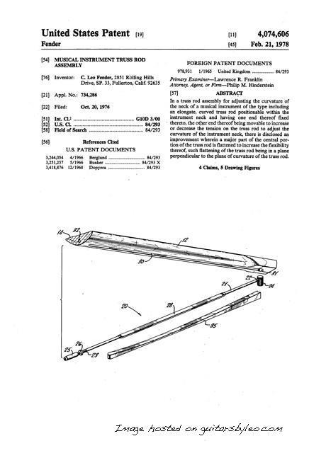 Musical instrument truss rod assembly1