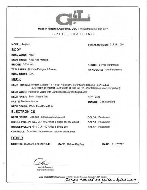 G amp L 2011 Legacy Build Sheet 20240302 0001