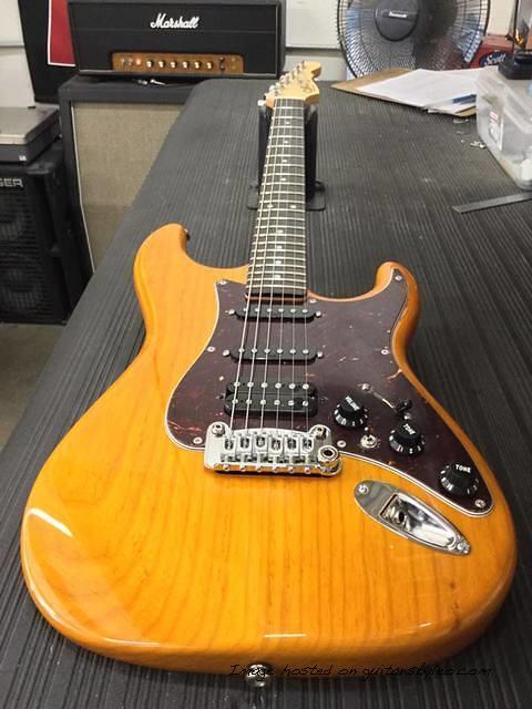 Legacy HSS in Honey over swamp ash