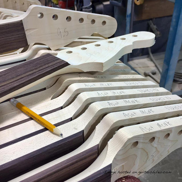 RW ASAT necks ready for 9 5 radius