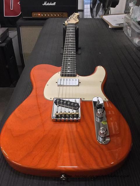 ACCBB in Clear Orange on Swamp Ash2