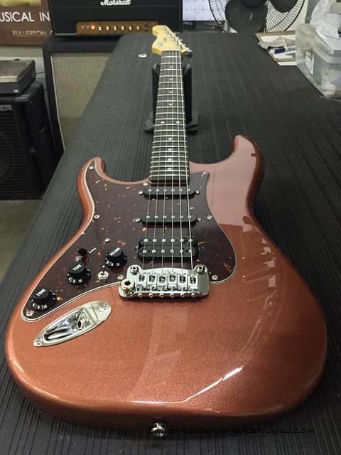 lefty Legacy HSS in Spanish Copper Metallic over swamp ash CLF1704300