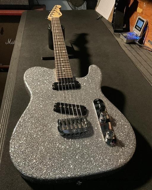 BTO ASAT Special in Silver Metal Flake over alder