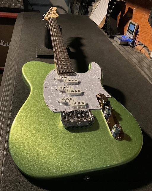 BTO ASAT Z-3 in Margarita Metallic over alder
