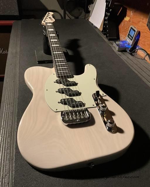 BTO ASAT Z3 in Blonde over swamp ash