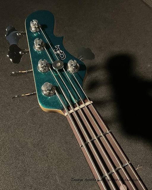 BTO JB-5 in Emerald Green Metallic over alder-2