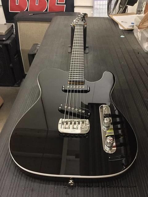 ASAT Special in Jet Black pickguard delete