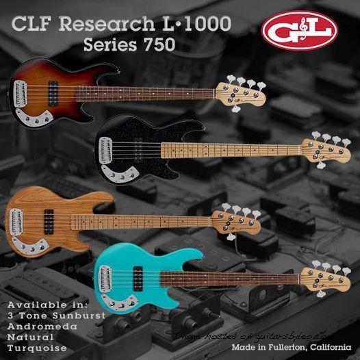 New Wide 5 CLF Research L 1000 Series 750 bass banner