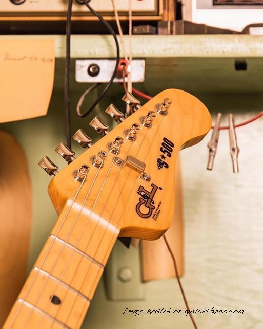 e CLF Research S 500 s Mocha color was inspired by vintage G amp Ls with natural finishes over mahogany bodies-2