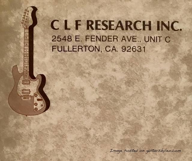 1978 CLF Research envelope