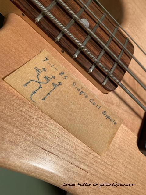 1985 Leo Fender Prototype Single Coil Bi-pole pickups x3-2 001