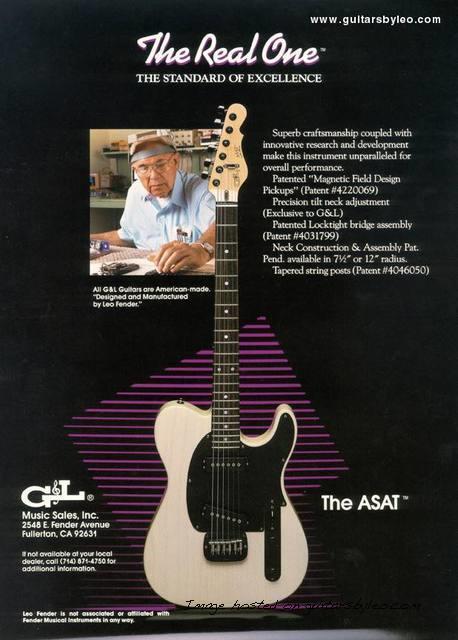 1986 ASAT ad- The Real One headline