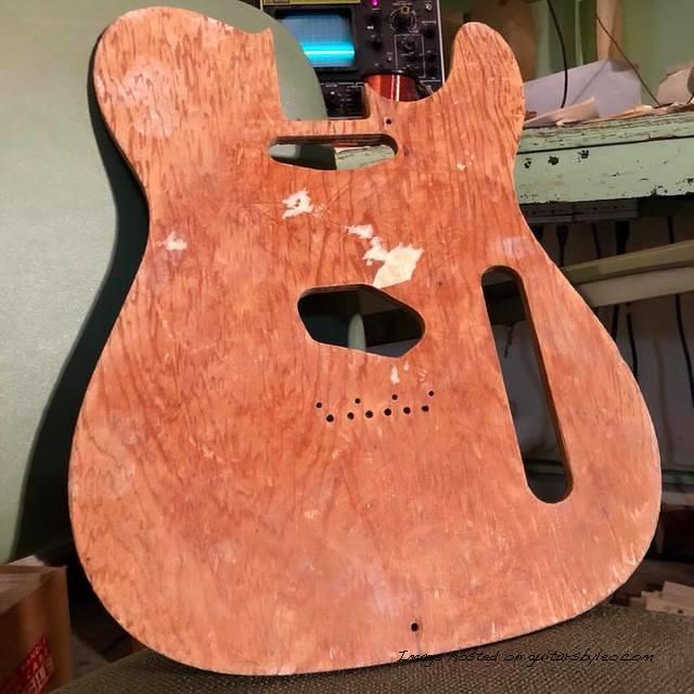  60s Fender R amp D Telecaster template-1