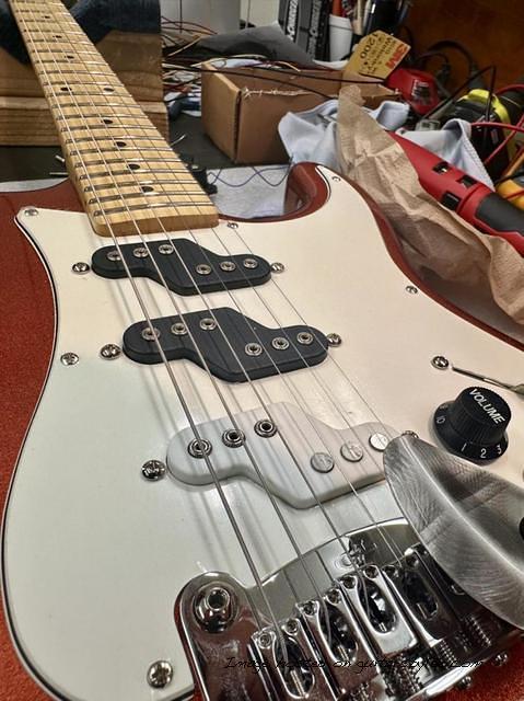 Brother John s pickup is installed and ready for testing-2
