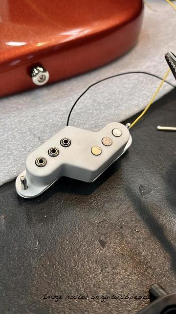 Brother John s pickup is installed and ready for testing-7