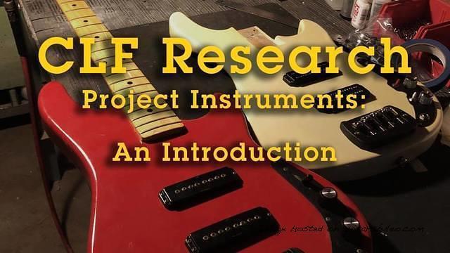 CLF Research Project Instrumennts An Introduction banner