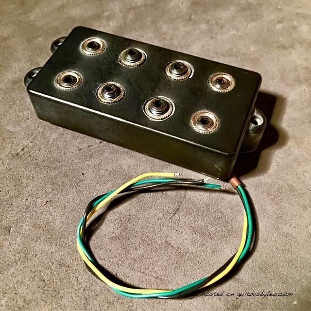CLF Research prototype Magnetic Field Design MFD bass humbucker